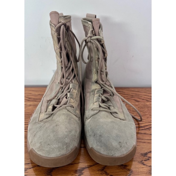 Men's Nike Military Boots Size 9.5 Tan  688974-200 - Picture 1 of 10